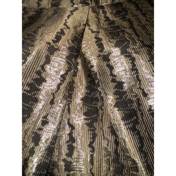 Eloquii Skiry Gold Textured Jacquard Tinsel Fun Fancy Party Plus 22 New w tags - Picture 3 of 8